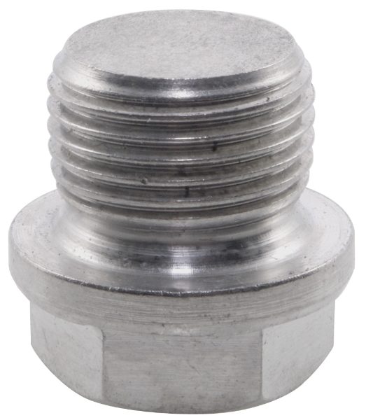 Hexagon Flanged Plug BSPP 316 Stainless Steel