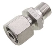 BSPP Adjustable Male Standpipe Single Ferrule Compression 316 Stainless Steel