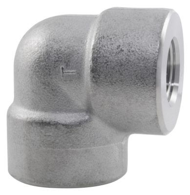 NPT 90° Elbow 3000LB 316 Stainless Steel