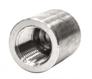 BSPT Round Cap 3000LB 316 Stainless Steel