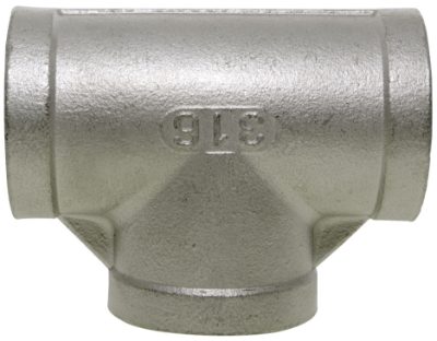 NPT Equal Tee 150LB 316 Stainless Steel