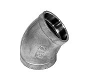 Socket Weld 45° Elbow 150LB 316 Stainless Steel