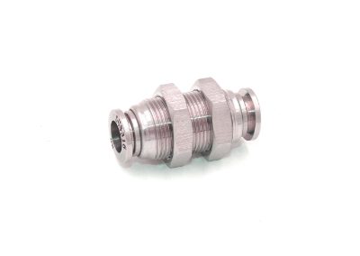 Bulkhead Union Push In Fittings Stainless Steel 316