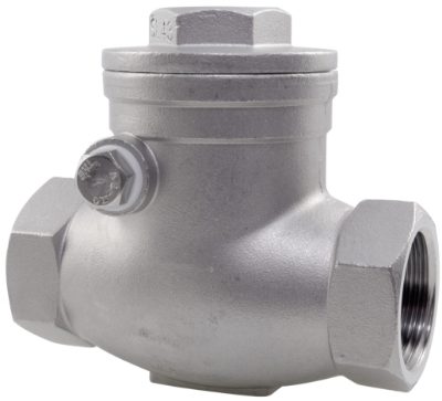 Swing Check Valve BSPP 316 Stainless Steel