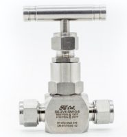Compression Ended Needle Valve 6,000psi 316 Stainless Steel