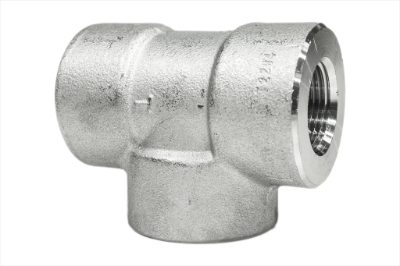 NPT Equal Tee 3000LB 316 Stainless Steel